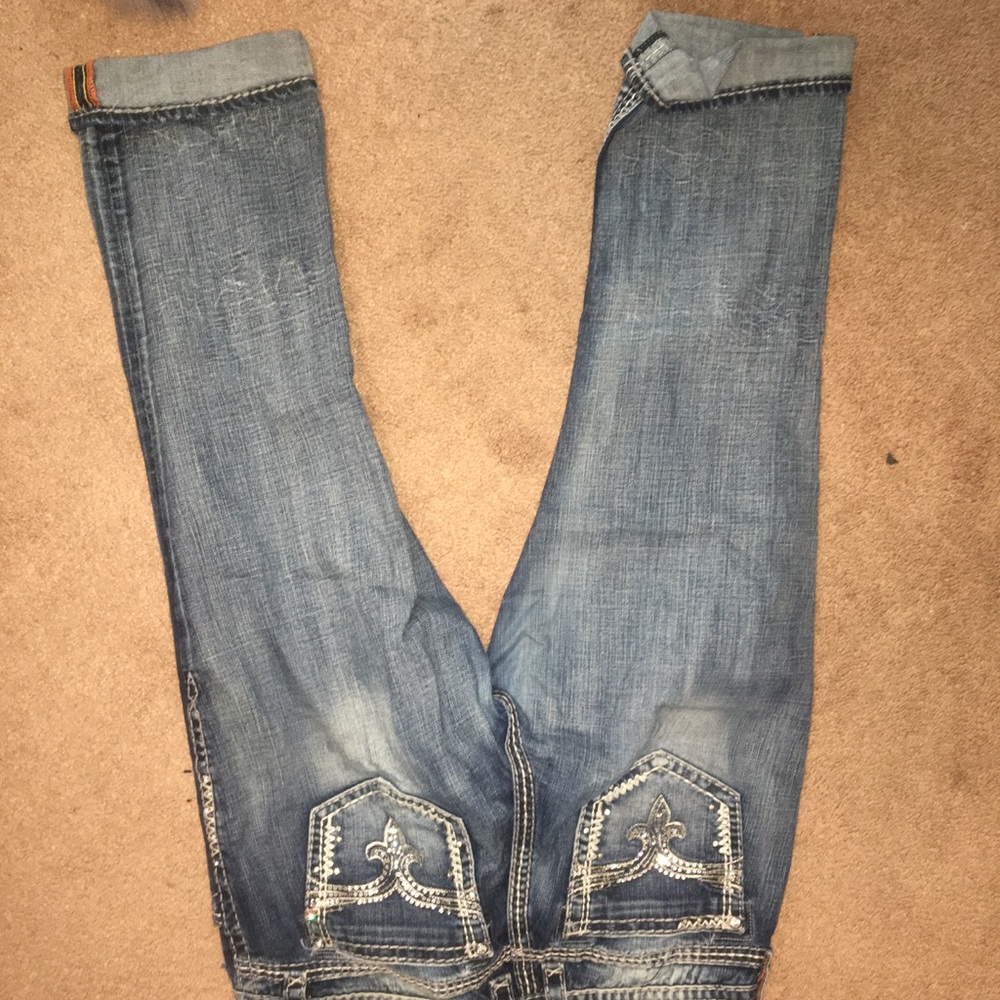 Rock revival capris